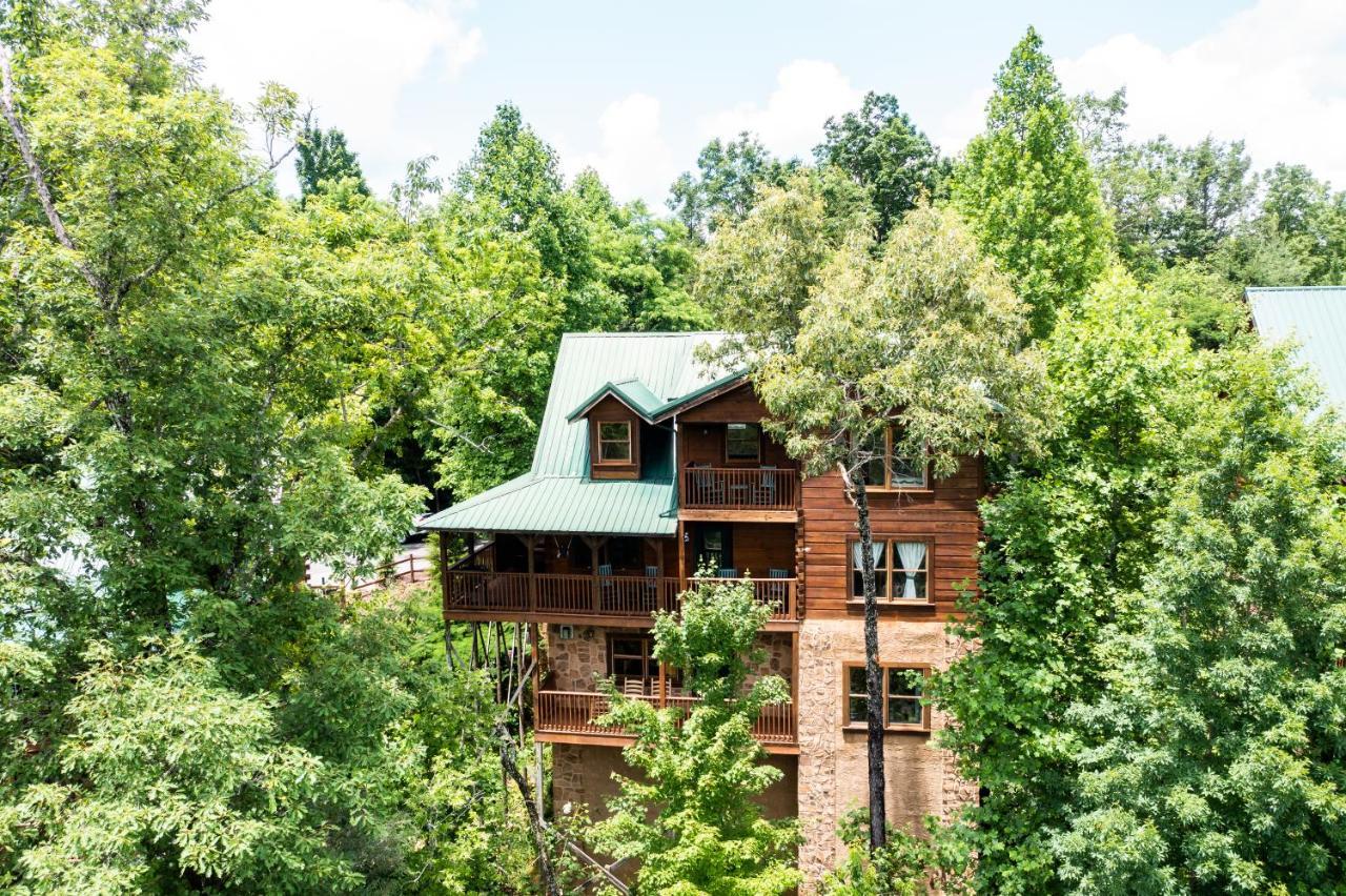 Mountain View 5 Bdrm Gatlinburg Cabin Near Downtown Arts Kültér fotó