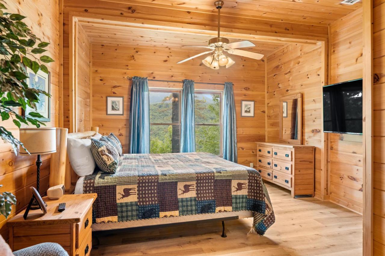 Mountain View 5 Bdrm Gatlinburg Cabin Near Downtown Arts Kültér fotó