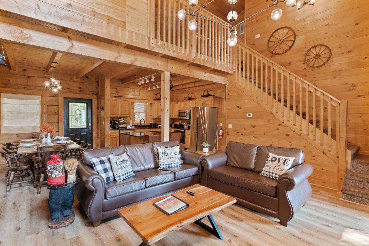 Mountain View 5 Bdrm Gatlinburg Cabin Near Downtown Arts Kültér fotó