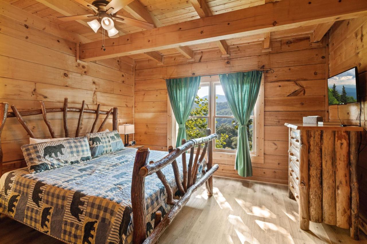 Mountain View 5 Bdrm Gatlinburg Cabin Near Downtown Arts Kültér fotó
